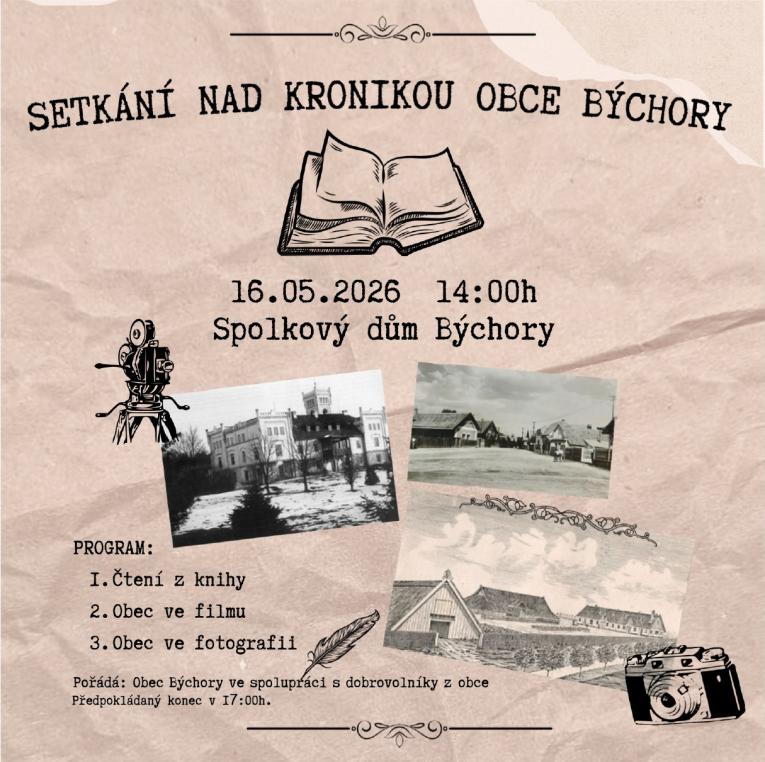 Setkání nad&nbsp;kronikou obce Býchory