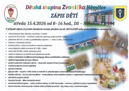 Dětská skupina Zvonička Němčice